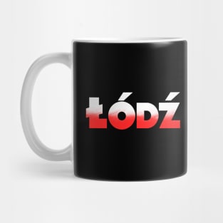 Łódź city, Poland Mug